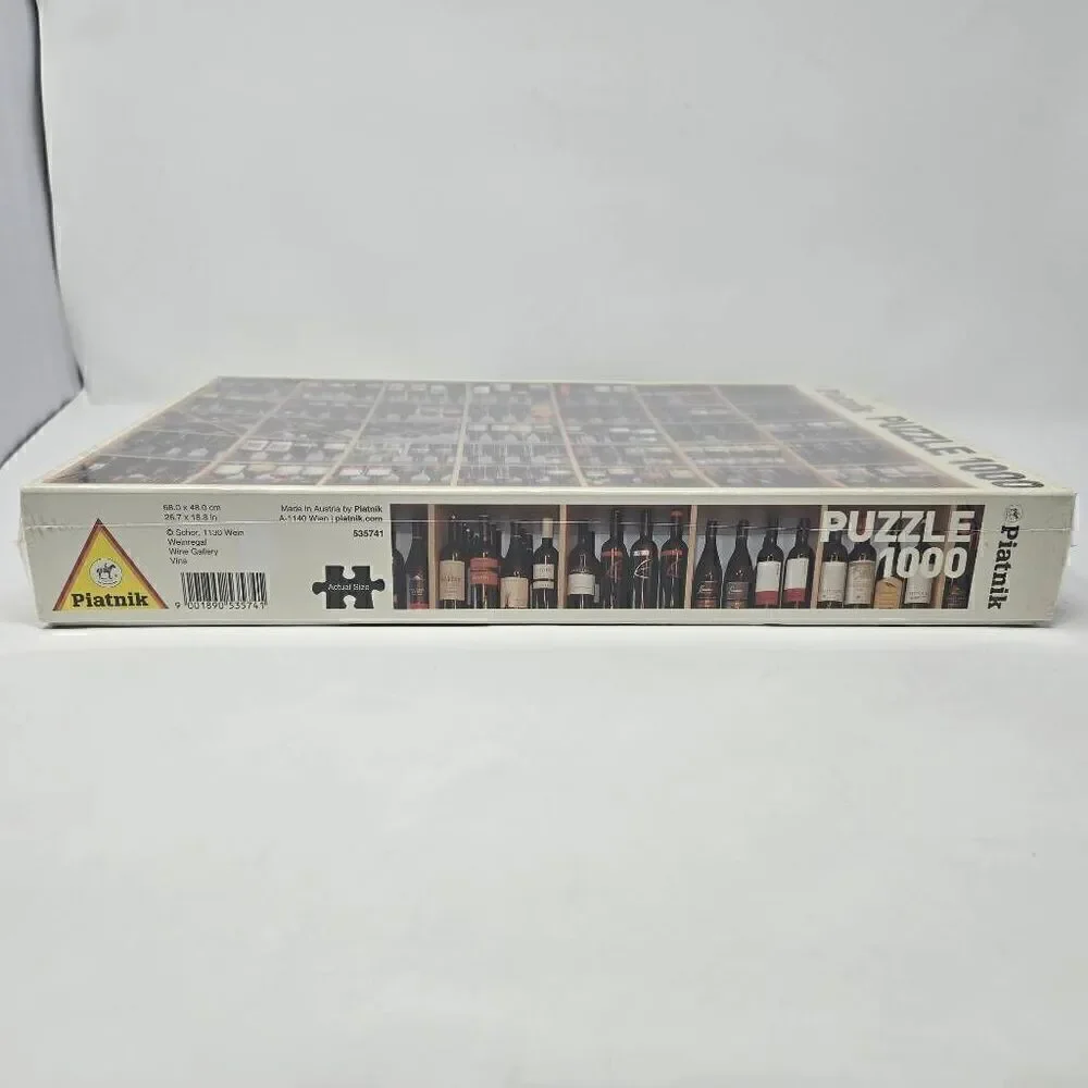 PIATNIK 1000 PIECE PUZZLE WINE GALLERY MADE IN AUSTRIA 26.7